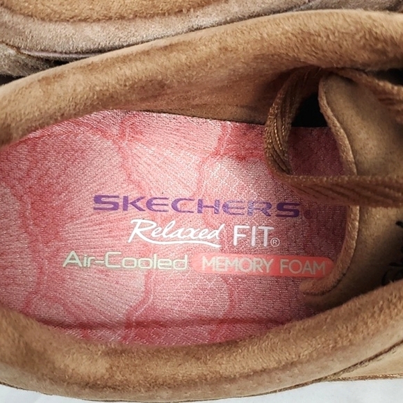 Skechers Tan Suede‎ Sneaker - Picture 7 of 10